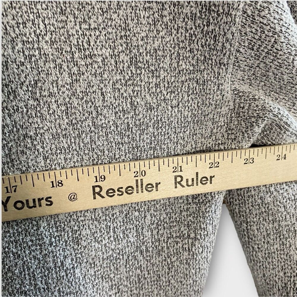 Washington DC Sweater Women’s Large Gray Pullover 1/4 Zip USA Cedar Sports Vtg - Picture 4 of 10